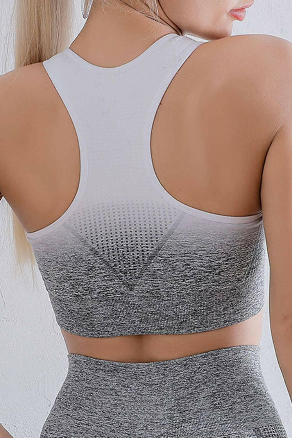 LGC Gradient Racerback Sports Bra - Le Grand Chevalier Le Grand Chevalier Trendsi Sports Bra