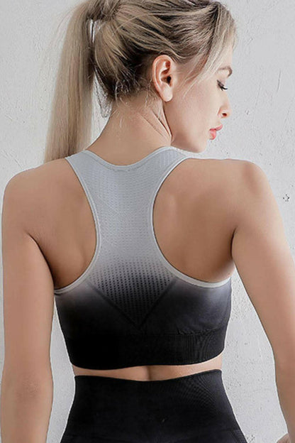 LGC Gradient Racerback Sports Bra - Le Grand Chevalier Le Grand Chevalier Trendsi Sports Bra