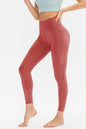 LGC Slim Fit Leggings For Women with Pockets - Le Grand Chevalier Le Grand Chevalier Burnt Coral / S Trendsi Leggings