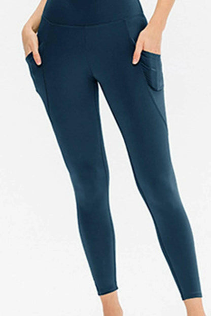 LGC Slim Fit Leggings For Women with Pockets - Le Grand Chevalier Le Grand Chevalier Trendsi Leggings