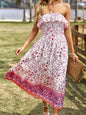 LGC Casual Vacation Long Dress - Le Grand Chevalier Le Grand Chevalier Pink / S kakaclo Dresses