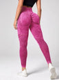 LGC High Waist Active Pants - Le Grand Chevalier Le Grand Chevalier Deep Rose / S Trendsi Activewear